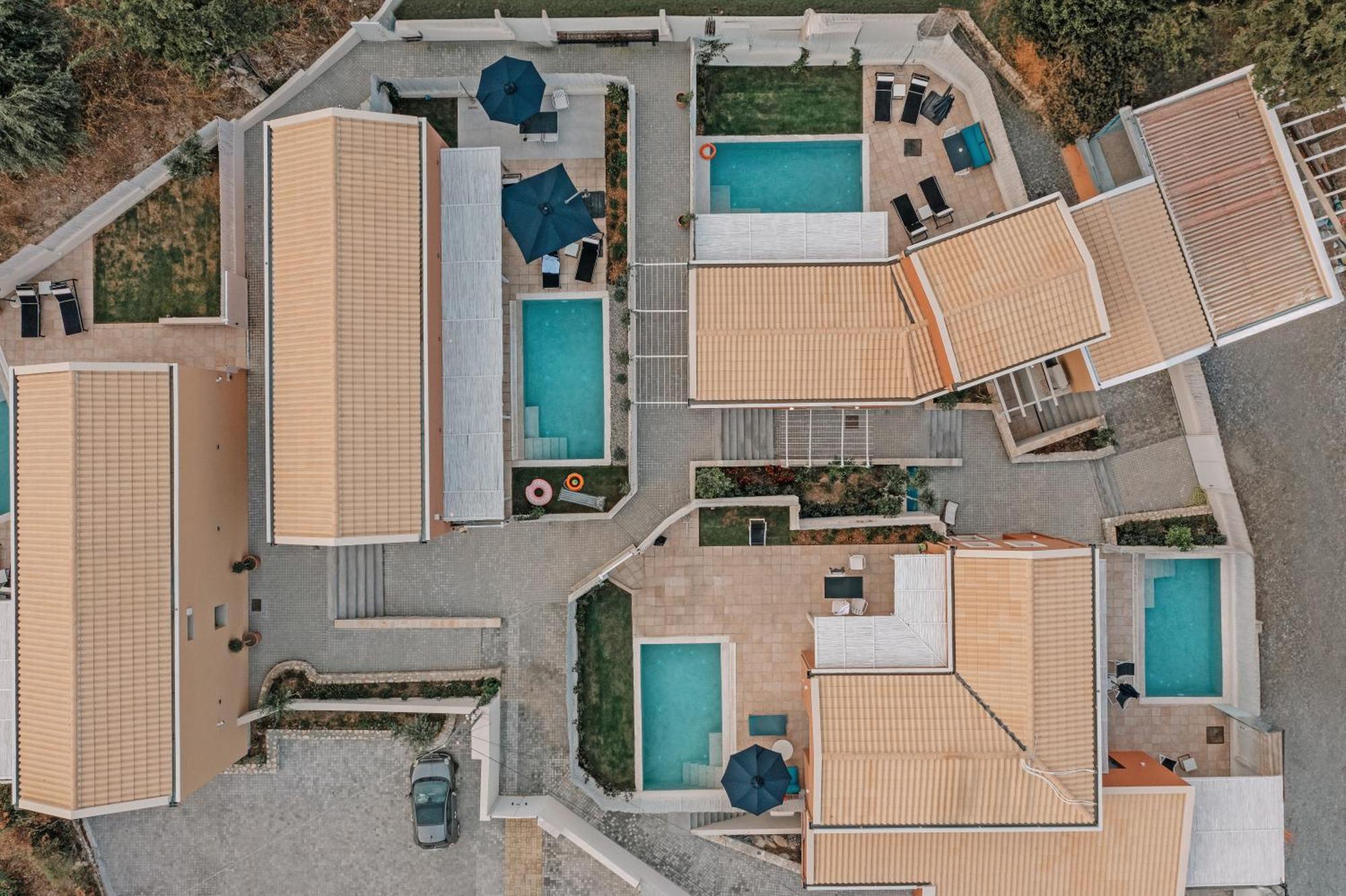 Tessera Villas & Studios Collection Gouvia Exterior foto